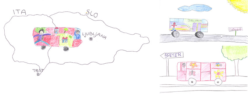 Bibliobus 2008 - čez mejo