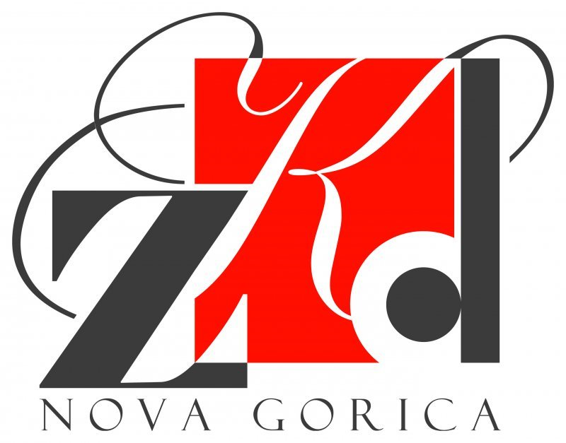 ZKD Nova Gorica pokončni logo
