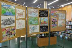 Razstava udeležencev likovne šole