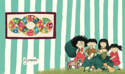 Predstavitev slikanic o deklici Zoji