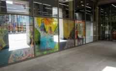 Literars, razstava velikih kolažev